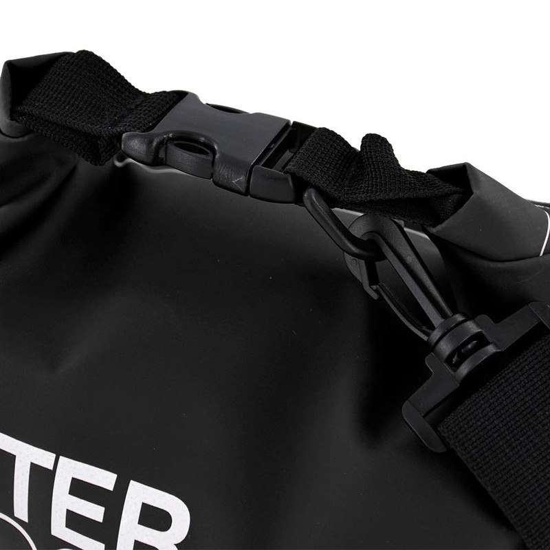DonDon Waterproof Outdoor Dry Bag for Your Valuables, black