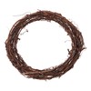 VBS Wreath Grape Vines Natural Bound Diameter 15 cm
