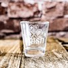 2oz Kiss me I'm Irish Shotglass LASER