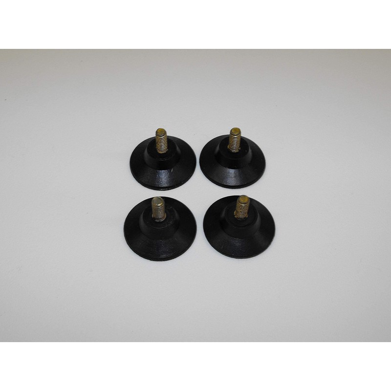 JL Missouri Parts 4X 3/8" #8-32 Screw in 1" Rubber