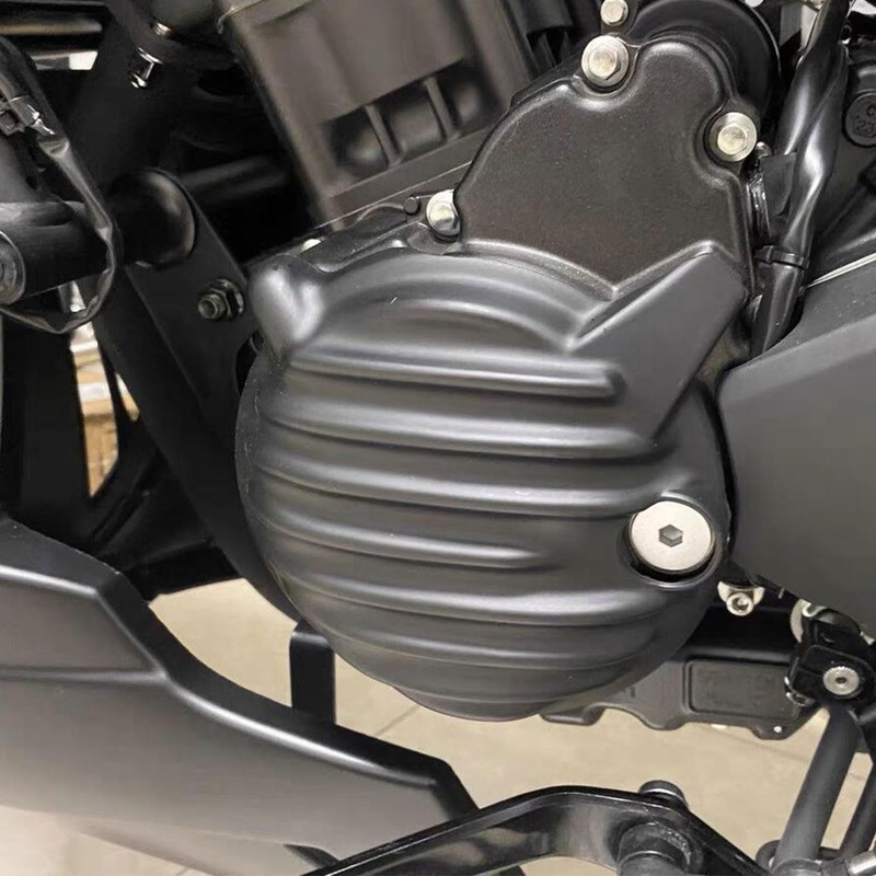 WOOGA Motorcycle ABS Plastic Engine Stator Cover Left and Right