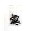 [M4x20] Tap Type Screws, S Type, Truss Head, Trivalent Black