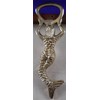 Solid Brass Mermaid Bottle Opener in Wooden Box with Inlaid