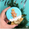 Christmas Ornaments Cookie Cutters, 4PCS Stainless Steel Snow Globe,Round Ornament,Teardrop