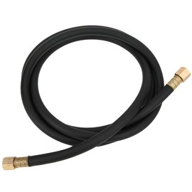 Air Line Rubber Hose, Professional Inert Gas Hose Argon Co2 Nitrogen Compressed Air Hose Welding Gas Hose 1/4 Inch Welding Union Nut (2m/6.6ft)
