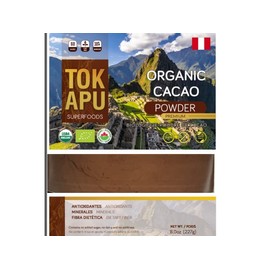 Organic Cacao Powder – 100% Pure, Product Imported from Peru. USDA Certified Organic, No Preservatives – 227g
