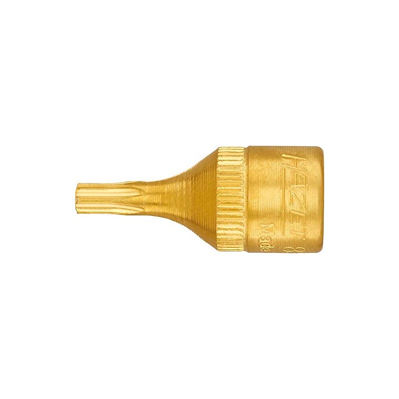 HAZET 8502-T25 Torx Bit Socket (0.25 inch (6.35 mm) Insertion