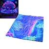 Fluorescent Tree Tapestry Brushed Fabric Backdrop Wall Art Decor UV