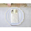 " OCCASIONS " 120 Plates Pack, Heavyweight Disposable Wedding Party
