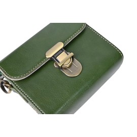 BMAOLLONGB SX740 Case, Premium PU Leather FullBody Camera Case Bag Cover for Canon PowerShot G7 X Mark II/III SX740 SX730 for Ricoh GR II III for Sony RX100 III IV V VI VII (Green)