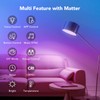 OREiN Matter Smart RGBTW Bulb, Smart Light bulbs with Remote