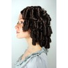 Quality COSPLAY Lady Wig COLONIAL Baroque Victorian Coils/Curls BROWN brunette