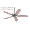 Locknodes 03 Pink - Ceiling Fan Skin Kit fits most