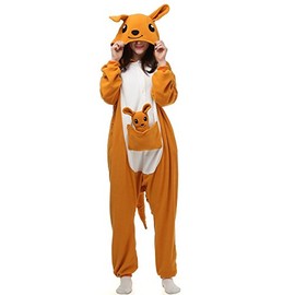 ZKomoL Unisex Adults’ Kangaroo Onesie, Pyjamas, Cosplay Idea, M