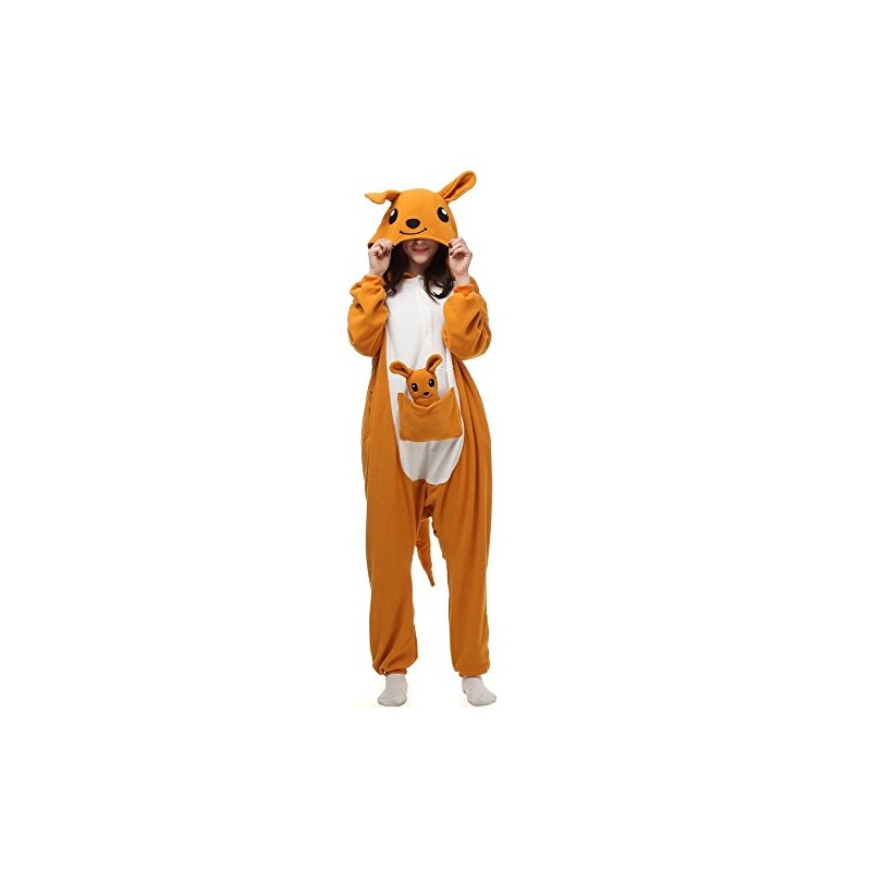 ZKomoL Unisex Adults’ Kangaroo Onesie, Pyjamas, Cosplay Idea, M