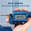 Dasqua Precision Professional 1-2"/25-50mm 0.00005"/0.001 mm Resolution Digital Outside Micrometer