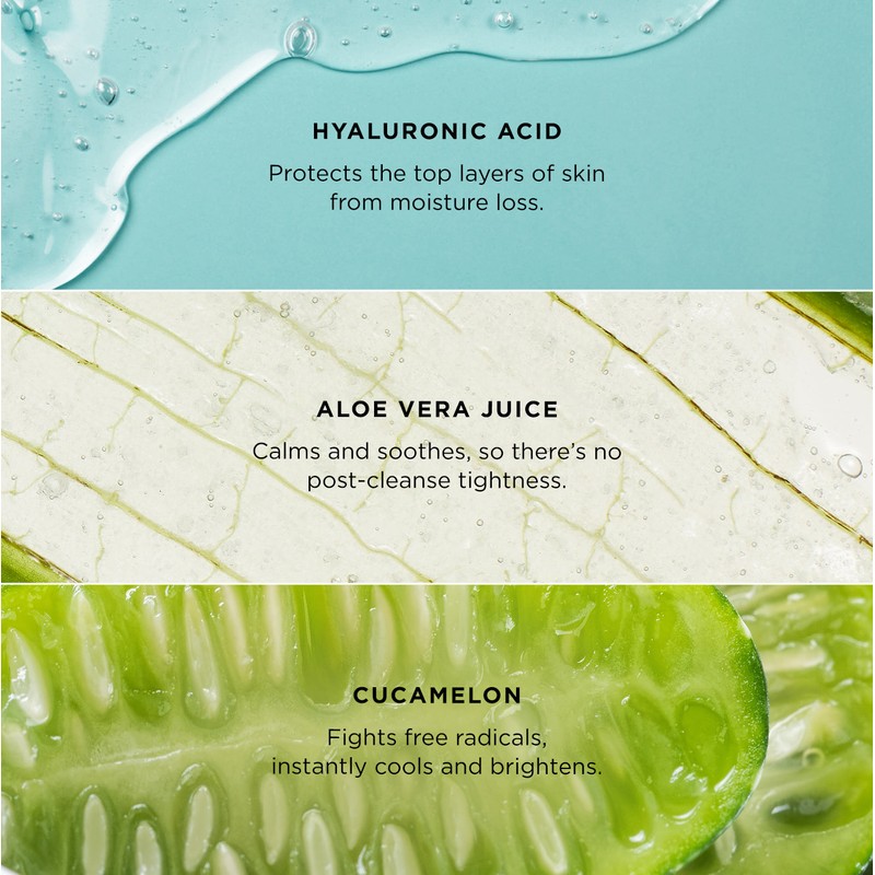 Tropic Skincare Hydrating Cleanser Refreshing Facial Gelée, Cleanser