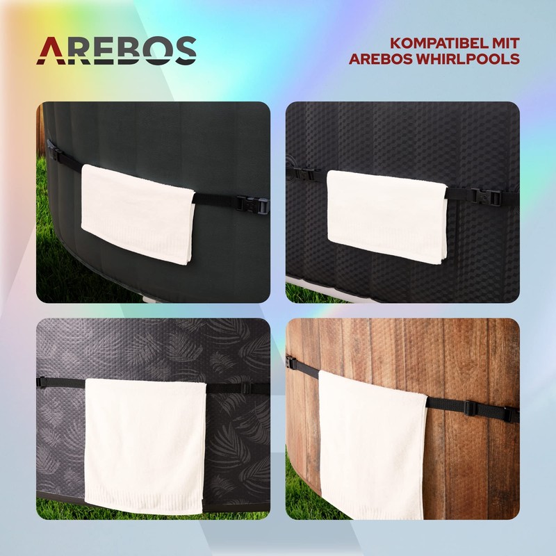 Arebos Towel Rail | Towel Rack | Bath Towel Holder