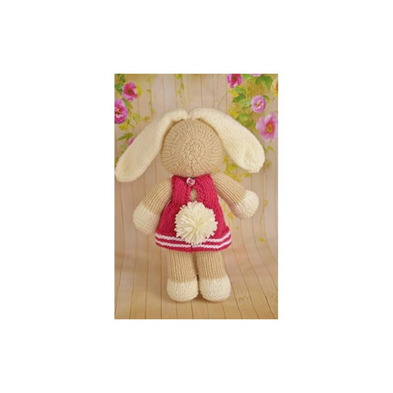 Knitting Pattern Raspberry Rabbit from Knitting by Post - Spring