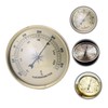 Outanaya Round Metal Gauge Thermometer for Patio Garden Use Easy