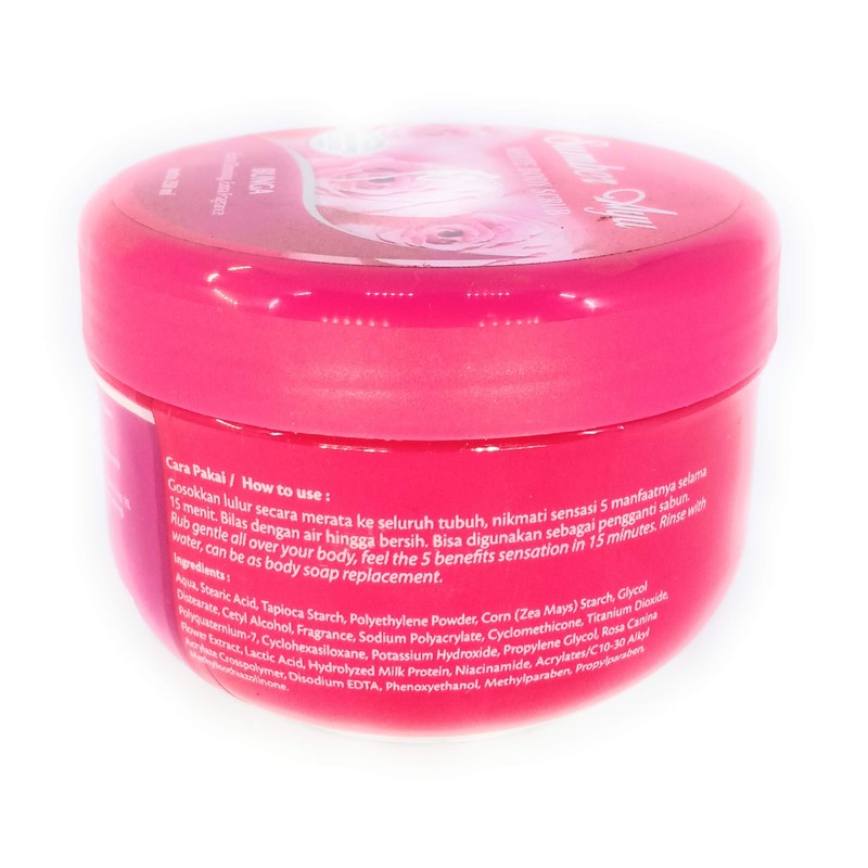 Sumber Ayu White Body Scrub, 250 Gram (Flower)