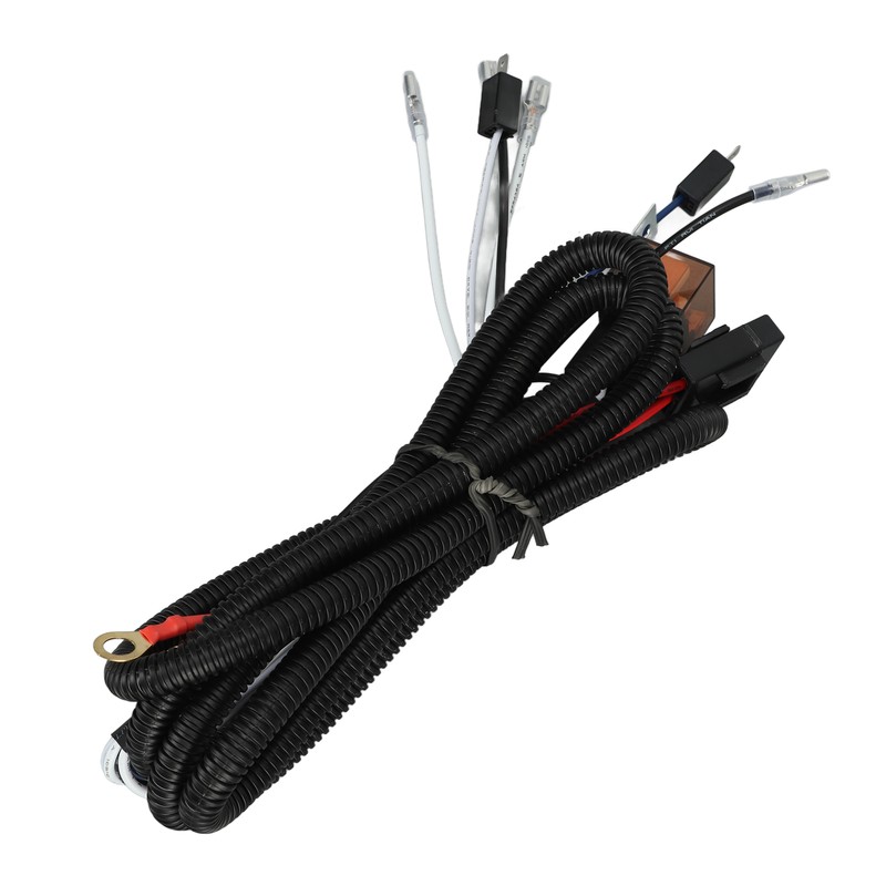 12V Horn Wiring Harness Relay Kit 1.9m Cable 50W One