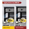HOLKIE Leveling Stem Casters Set of 4 Heavy Duty Retractable