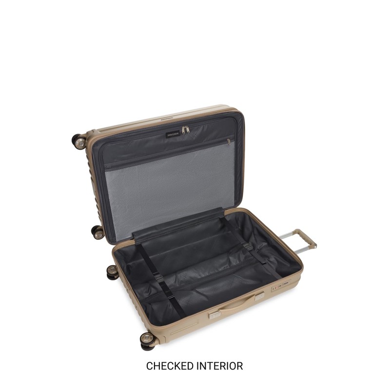 SwissGear 7910 Hardside Expandable Luggage with Spinner Wheels, TSA Lock