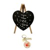 E7ECPRO4YU Valentines Day Gift Teddy I Love You Keyring &