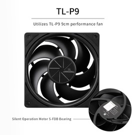 Thermalrlght Peerless Assassin 90 SE Black Dual-Towers CPU Cooler, with Aluminum Heatsink Cooling,High Perfommance PC Radiator, 110mm Tall,Intel 1700/115X/1200/1851;AMD:AM4/ AM5 for Desktop Cooler