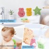 Esponja de baño para bebé MEISO 4 piezas hipoalergénicas
