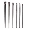6 Pcs Eyeliner Brush Set Angled Eyebrow Brush Flat Eyelash