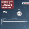Kozelo Socket Head Cap Screw 5pcs - [M6-1 x 150mm]