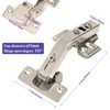 2 Pack 135 Degree Corner Hinges,Kitchen Cabinet Corner Door Hinges