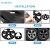 4-Pack Wheel Skins Compatible with Toyota RAV4 / RAV4 Hybrid