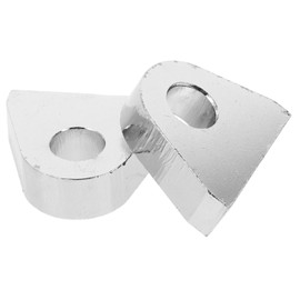 PACKOVE Bumper Shackle Mounts 2pcs D Shackle for Truck Trailer Hitch U Shape Clamp Seat Clevis Mount