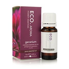 ECO. Modern Essentials Aroma Geranium Pure Essential Oil 10 ml, 10 milliliters