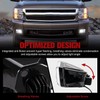 FIERYRED LED Fog Lights Compatible with Chevy Silverado Tahoe Avalanche