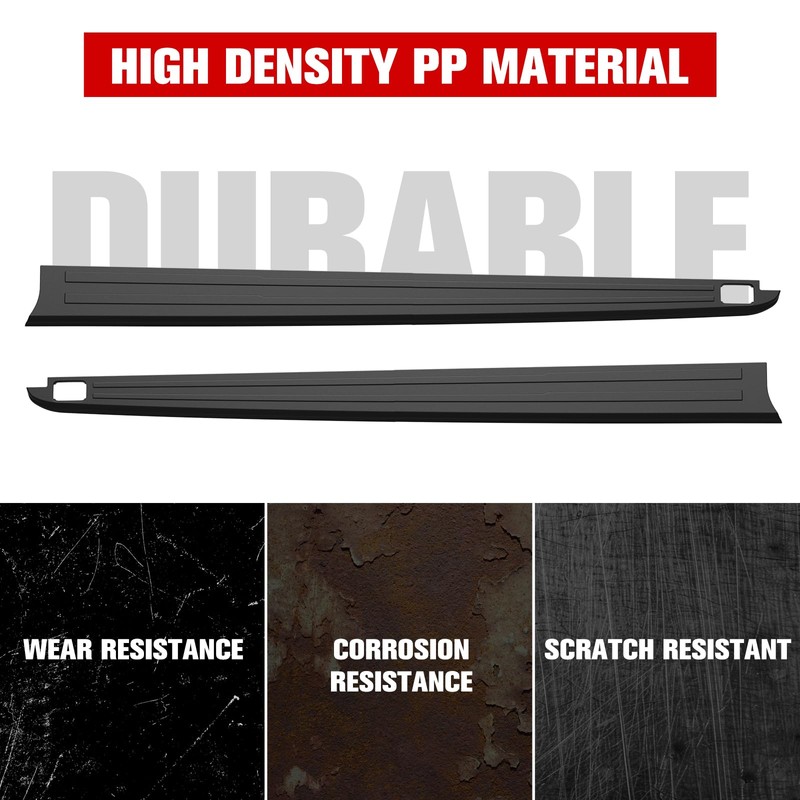 LitMiRaCle Side Bed Rail Caps 5.5' for Ford F150 2015-2020,