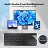 INFINMIND Wireless Bluetooth Keyboard with Multi-Device Keyboard for Windows,Laptop,Tablet,Windows,Android,Chrome OS