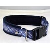 Halsband Schottenkaro blau 50-55 cm Halsumfang