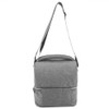 7L Portable Double Layers Insulated Bento Bag Lunchbox Tote for