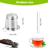 MMSZHL Infusores de Té para Té Suelto, 2 Pcs Infusor