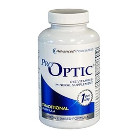 PROOPTIC Traditional Formula (AREDS 2 Based Formula) 60 Capsules - 2 Month Supply - One Capsule Per Day