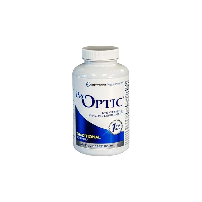 PROOPTIC Traditional Formula (AREDS 2 Based Formula) 60 Capsules -