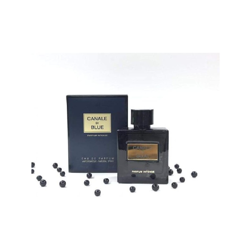 Fragrance World Canale Di Blue Intense for Men - 3.4