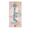 Legami - Travel Beach Towel, Quick Drying, Highly Absorbent Microfibre
