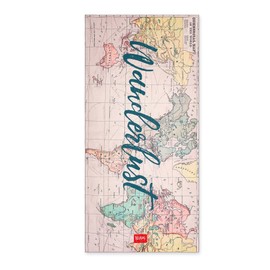 Legami - Travel Beach Towel, Quick Drying, Highly Absorbent Microfibre Towel, Compact, Easy to Carry, 85 x 180 cm, for Beach, Pool, Sea, Garden