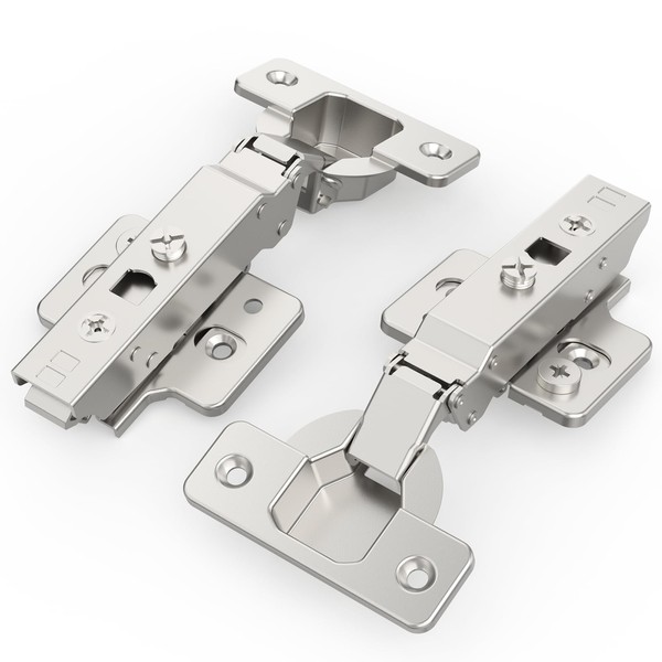 Chibery 2 Pack 120° Full Overlay Frameless Soft Close Cabinet