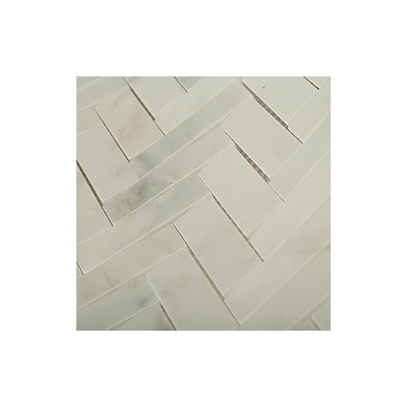 Splashback Tile ORIENTAL HERRINGBONE Oriental Sculpture Herringbone 12" x 8mm